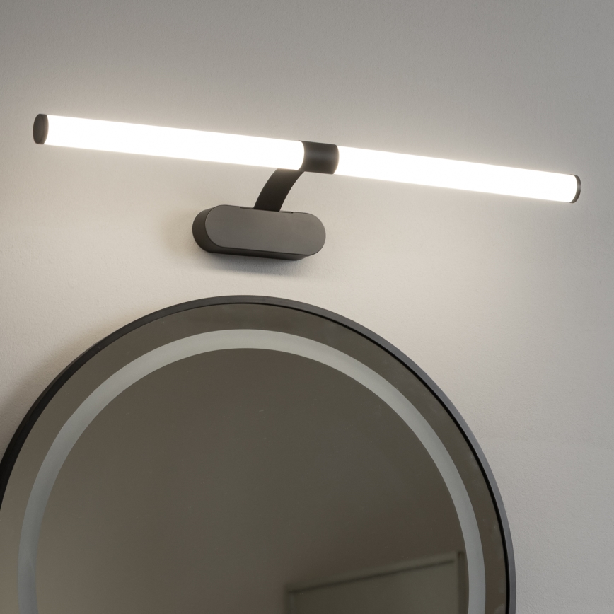 Brilagi - LED kupatilsko osvetljenje za ogledalo 2 u 1 TUBEO LED/8W/230V 60 cm IP44 crna