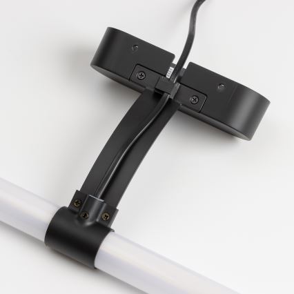 Brilagi - LED kupatilsko osvetljenje za ogledalo 2 u 1 TUBEO LED/8W/230V 60 cm IP44 crna