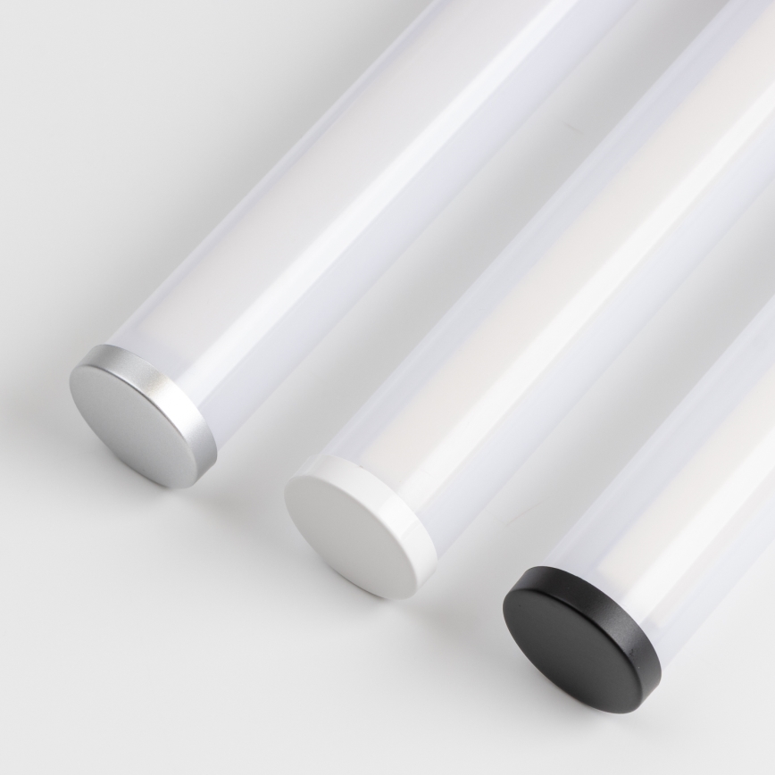 Brilagi - LED kupatilsko osvetljenje za ogledalo 2 u 1 TUBEO LED/8W/230V 60 cm IP44 crna