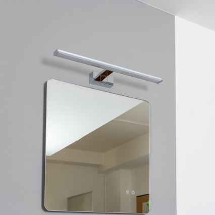 Brilagi - LED osvetljenje za kupatilsko ogledalo 3 u 1 VESTRA LED/12W/230V 60 cm IP44 sjajni hrom