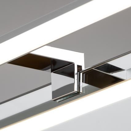Brilagi - LED osvetljenje za kupatilsko ogledalo 3 u 1 VESTRA LED/12W/230V 60 cm IP44 sjajni hrom