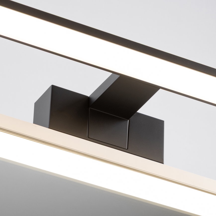 Brilagi - LED rasveta za kupatilsko ogledalo 3u1 VESTRA LED/6W/230V 30 cm IP44 crna