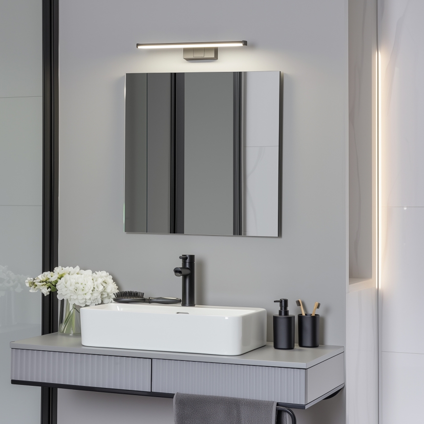 Brilagi - LED kupatilsko osvetljenje za ogledalo 3u1 VESTRA LED/8W/230V 40 cm IP44 crna