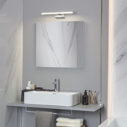 Brilagi - LED osvetljenje za kupatilsko ogledalo 3u1 VESTRA LED/8W/230V 40 cm IP44 sjajni hrom