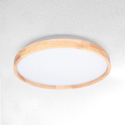 Brilagi - LED Plafonjera ALSON LED/24W/230V hrast
