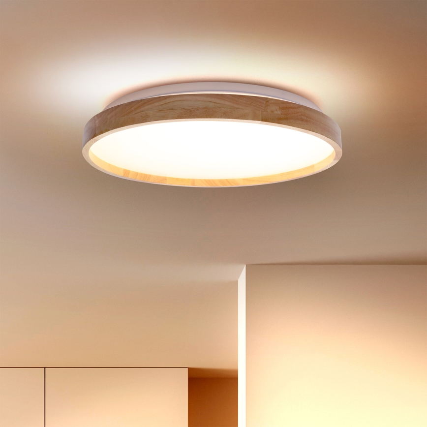 Brilagi - LED Plafonjera ALSON LED/24W/230V hrast