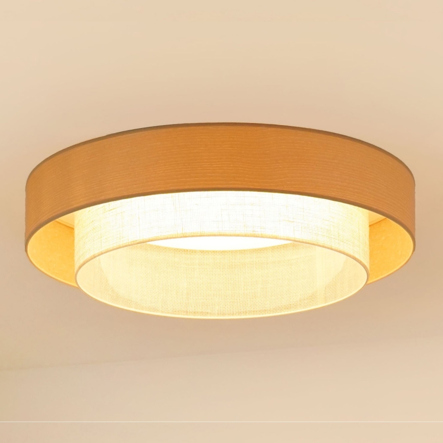 Brilagi - LED Plafonjera ARIZONA BOHO LED/26W/230V pr. 60 cm bež