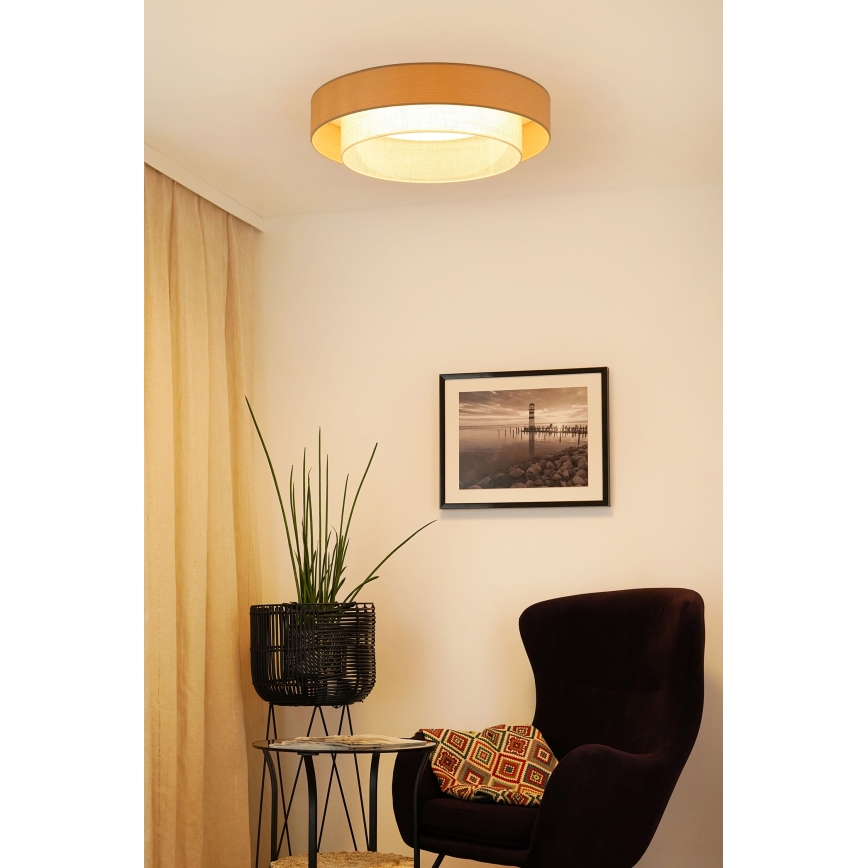 Brilagi - LED Plafonjera ARIZONA BOHO LED/26W/230V pr. 60 cm bež