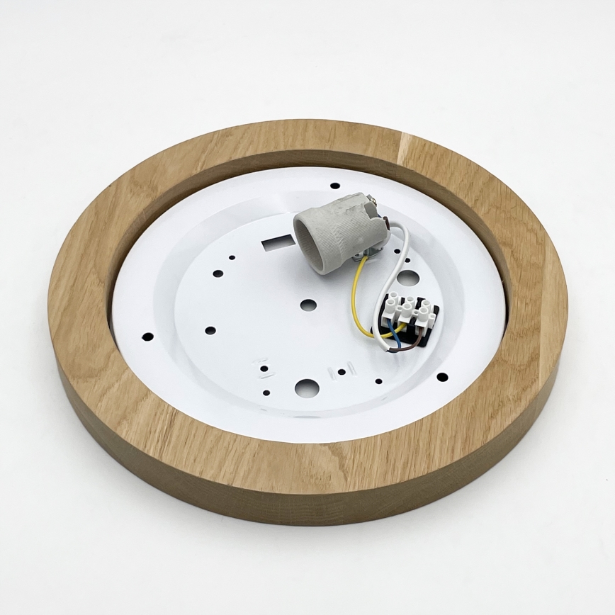 Brilagi - LED Plafonjera BELLADONNA 1xE27/15W/230V pr. 30 cm kremasta/hrast