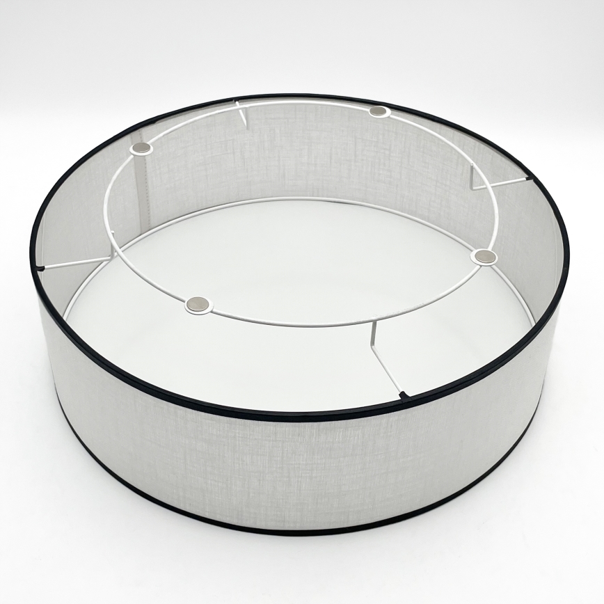 Brilagi - LED Plafonjera BELLADONNA 2xE27/15W/230V pr. 40 cm bela/hrast