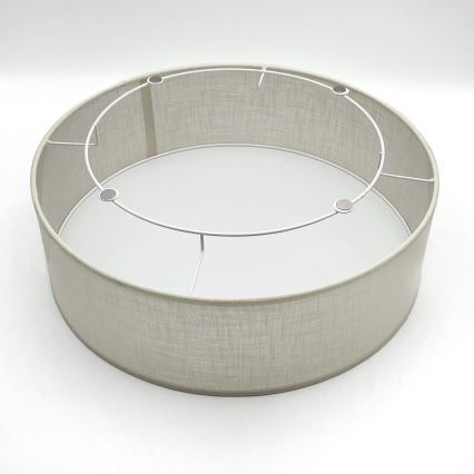 Brilagi - LED Plafonjera BELLADONNA 2xE27/15W/230V pr. 40 cm kremasta/hrast