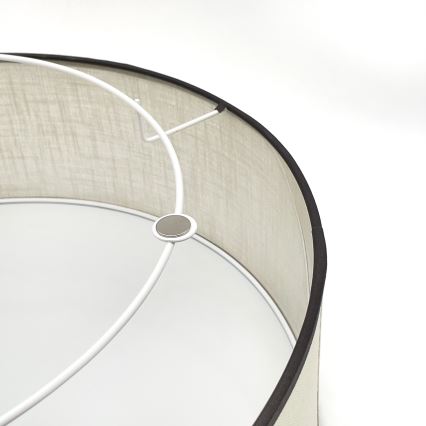 Brilagi - LED Plafonjera BELLADONNA 2xE27/15W/230V pr. 40 cm kremasta/hrast