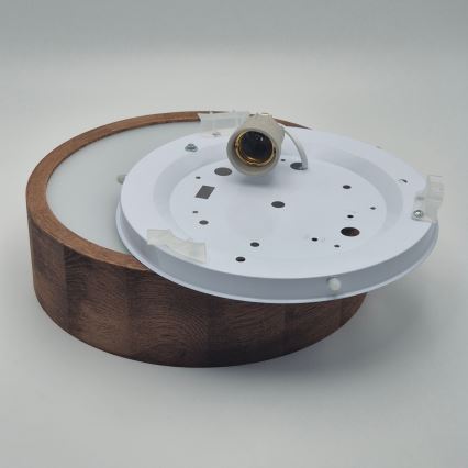 Brilagi - LED Plafonjera CARVALHO 1xE27/60W/230V hrast pr. 27 cm