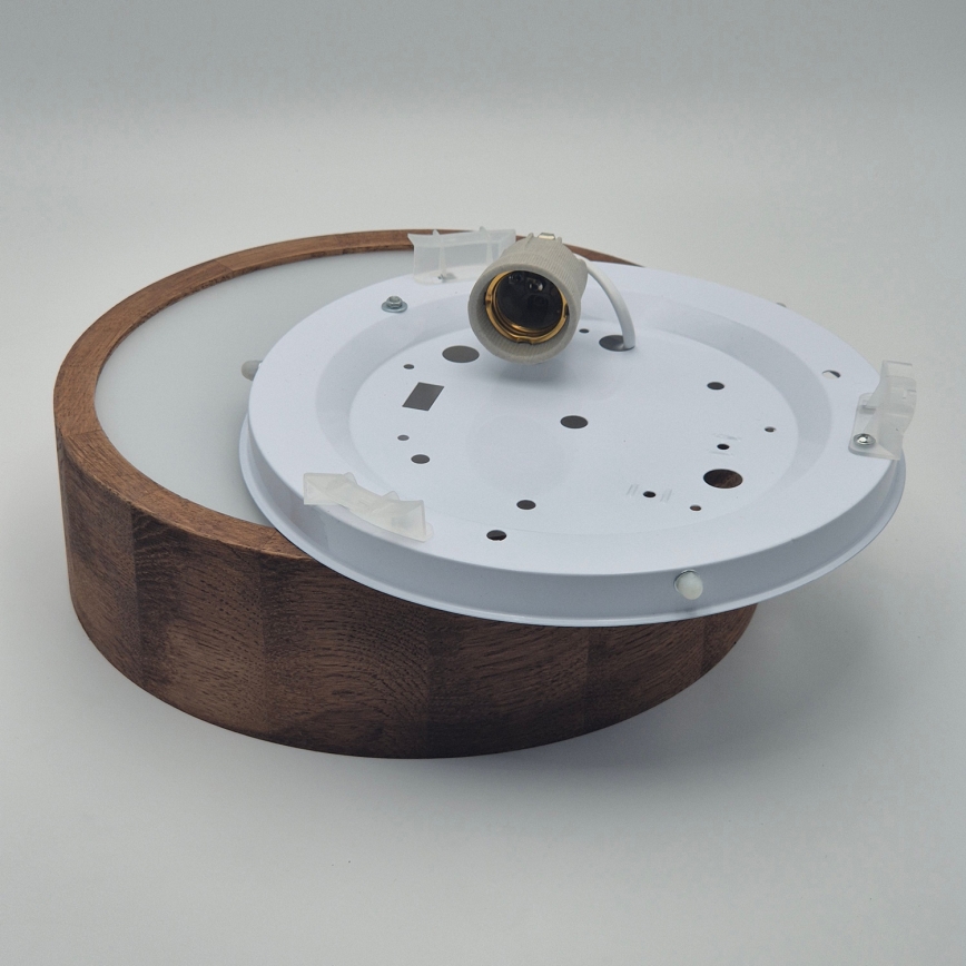 Brilagi - LED Plafonjera CARVALHO 1xE27/60W/230V hrast pr. 27 cm