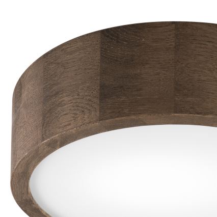 Brilagi - LED Plafonjera CARVALHO 1xE27/60W/230V hrast pr. 27 cm