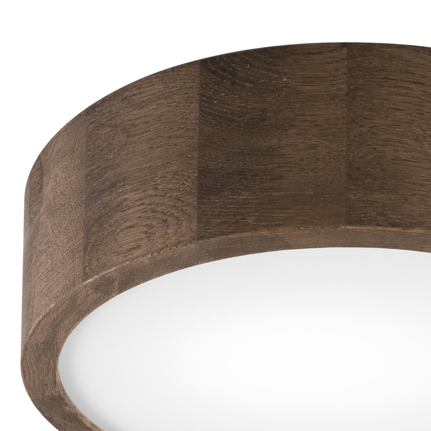 Brilagi - LED Plafonjera CARVALHO 1xE27/60W/230V hrast pr. 27 cm