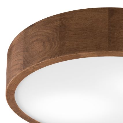 Brilagi - LED Plafonjera CARVALHO 2xE27/60W/230V hrast pr. 37 cm