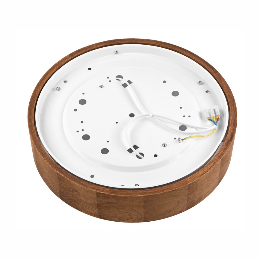 Brilagi - LED Plafonjera CARVALHO 2xE27/60W/230V hrast trešnja pr. 37 cm