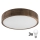 Brilagi - LED Plafonjera CARVALHO 3xE27/60W/230V hrast pr. 47 cm