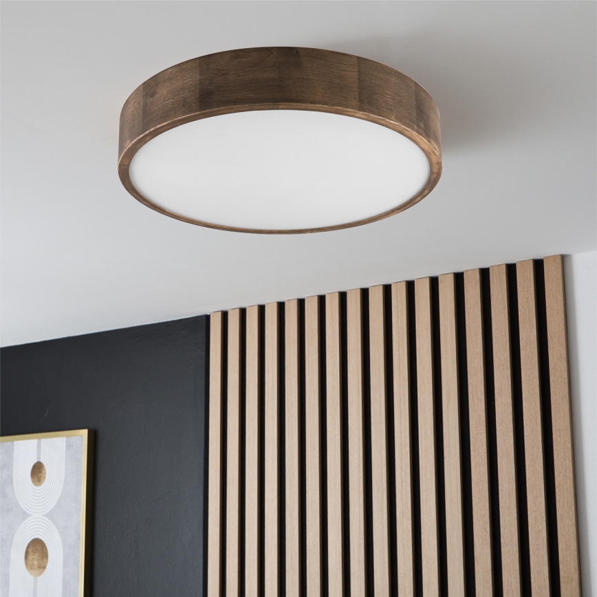 Brilagi - LED Plafonjera CARVALHO 3xE27/60W/230V hrast pr. 47 cm