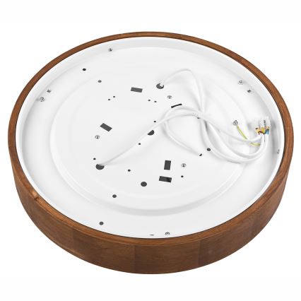 Brilagi - LED Plafonjera CARVALHO 3xE27/60W/230V hrast trešnja pr. 47 cm