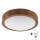Brilagi - LED Plafonjera CARVALHO SLIM 1xE27/60W/230V hrast pr. 27 cm