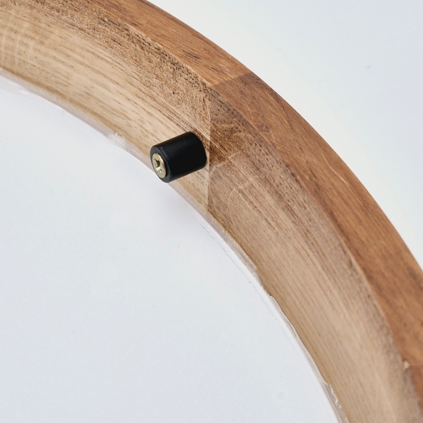 Brilagi - LED Plafonjera CARVALHO SLIM 1xE27/60W/230V hrast pr. 27 cm