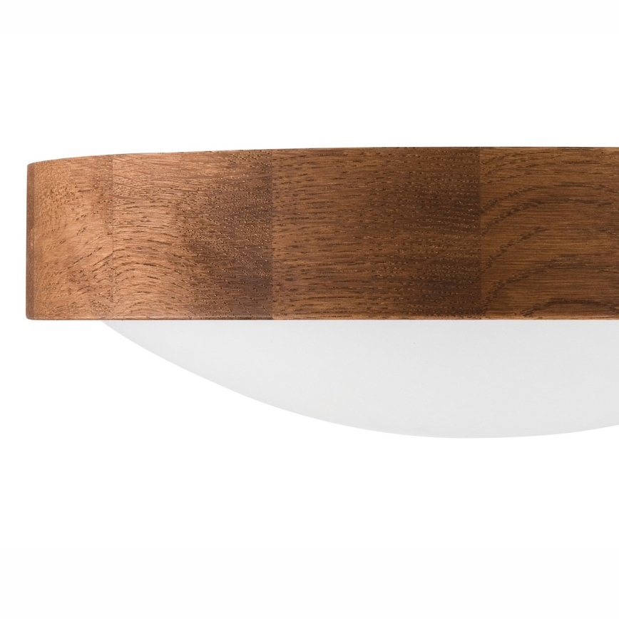 Brilagi - LED Plafonjera CARVALHO SLIM 1xE27/60W/230V hrast pr. 27 cm