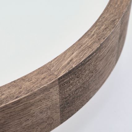 Brilagi - LED plafonjera CARVALHO SLIM 3xE27/60W/230V hrast/orah prečnik 47 cm