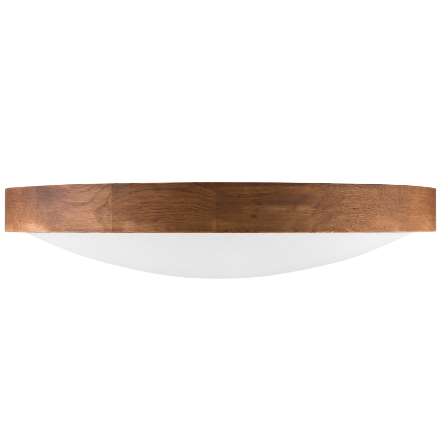 Brilagi - LED Plafonjera CARVALHO SLIM 3xE27/60W/230V hrast trešnja pr. 47 cm