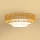 Brilagi - LED Plafonjera CEDAR LUNETA LED/26W/230V bež/braon/kremasta