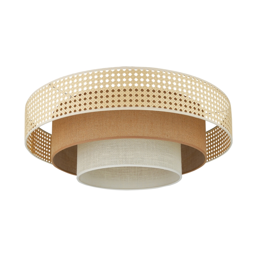 Brilagi - LED Plafonjera CEDAR LUNETA LED/26W/230V bež/braon/kremasta