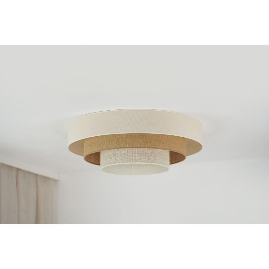 Brilagi - LED Plafonjera DENVER LUNETA LED/12W/230V pr. 60 cm 3000K/4000K/6400K bež/kremasta
