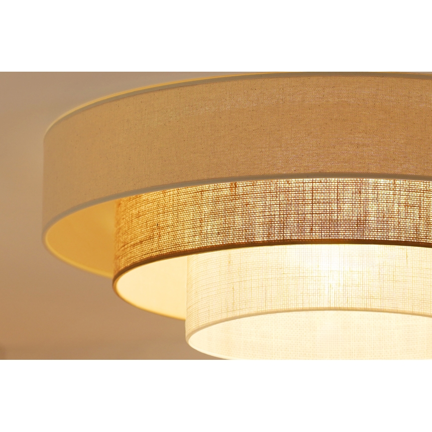 Brilagi - LED Plafonjera DENVER LUNETA LED/12W/230V pr. 60 cm 3000K/4000K/6400K bež/kremasta
