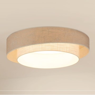 Brilagi - LED Plafonjera DOVER SHINE LED/26W/230V pr. 60 cm sivo/kremasta