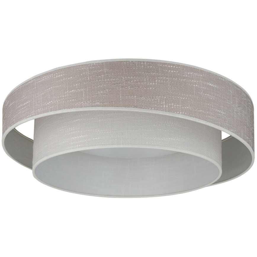 Brilagi - LED Plafonjera DOVER SHINE LED/26W/230V pr. 60 cm sivo/kremasta