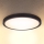Brilagi - LED Plafonjera ESTELA LED/18W/230V crno