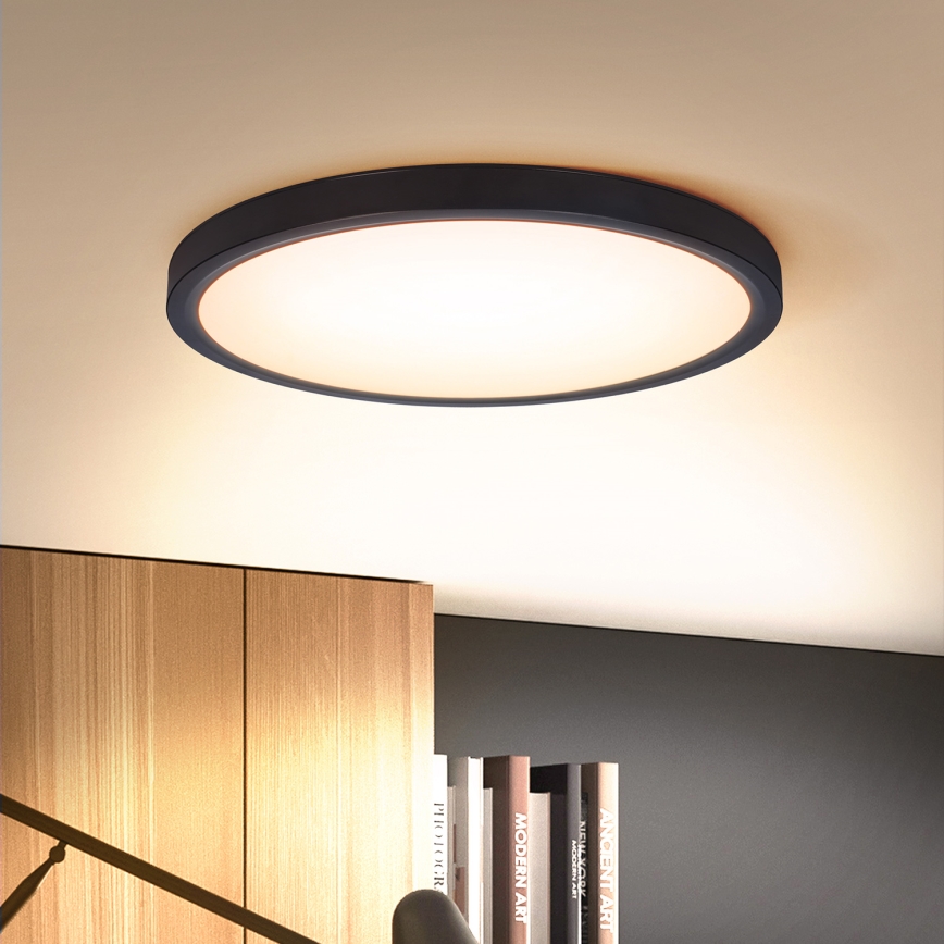 Brilagi - LED Plafonjera ESTELA LED/18W/230V crno