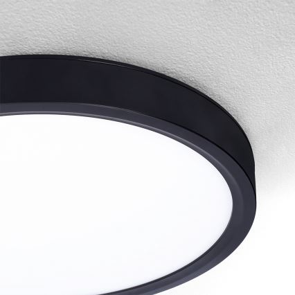 Brilagi - LED Plafonjera ESTELA LED/18W/230V crno