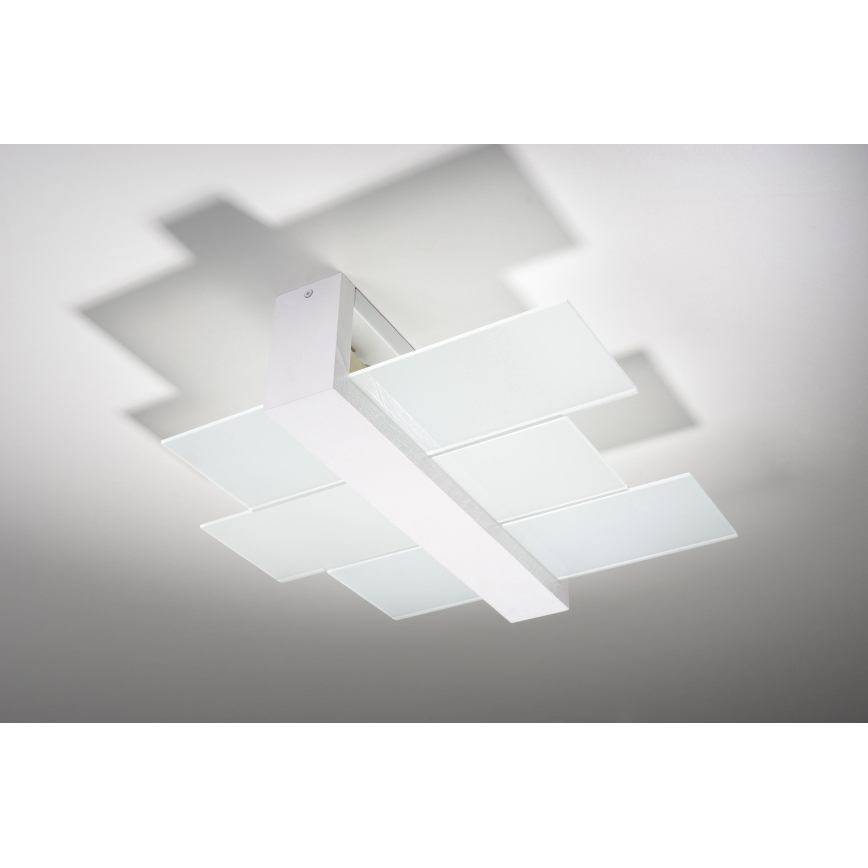 Brilagi -  LED Plafonjera HERA 2xE27/7,5W/230V bela