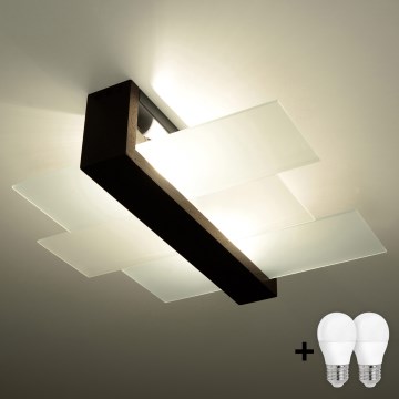 Brilagi -  LED Plafonjera HERA 2xE27/7,5W/230V venge
