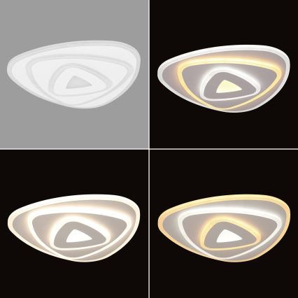 Brilagi - LED Prigušiva plafonjera MODERN MINI LED/45W/230V 3000/4000/6000K + daljinski upravljač