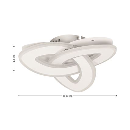 Brilagi - LED Prigušiva plafonjera MODERN MINI LED/49W/230V 3000/4000/6000K + daljinski upravljač