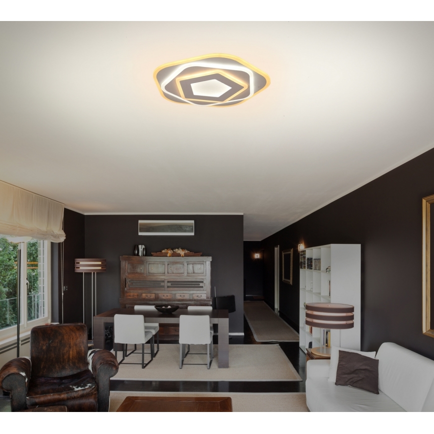 Brilagi - LED Prigušiva plafonjera MODERN MINI LED/53W/230V 3000/4000/6000K + daljinski upravljač
