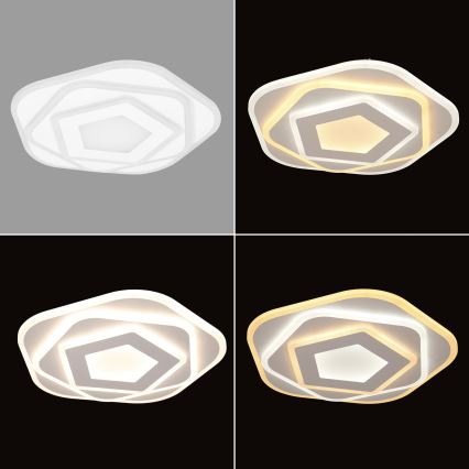 Brilagi - LED Prigušiva plafonjera MODERN MINI LED/53W/230V 3000/4000/6000K + daljinski upravljač
