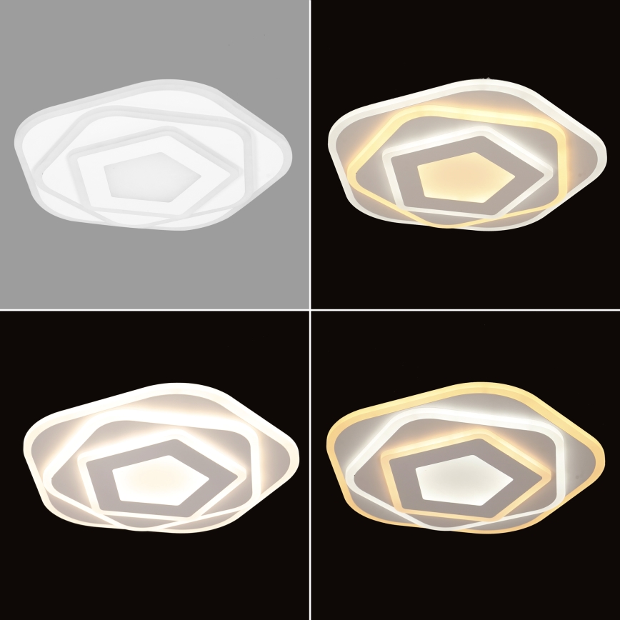 Brilagi - LED Prigušiva plafonjera MODERN MINI LED/53W/230V 3000/4000/6000K + daljinski upravljač