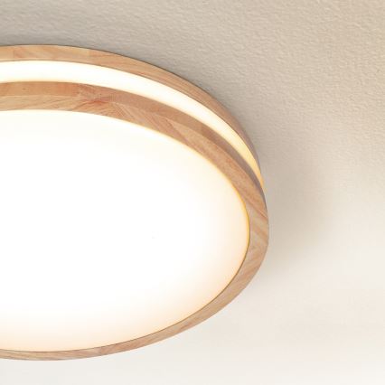 Brilagi - LED Plafonjera MOLINA LED/24W/230V hrast