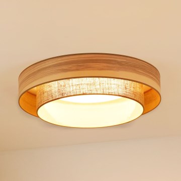 Brilagi - LED Plafonjera MONTANA BOHO LED/26W/230V pr. 60 cm braon