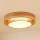 Brilagi - LED Plafonjera MONTANA BOHO LED/26W/230V pr. 60 cm braon
