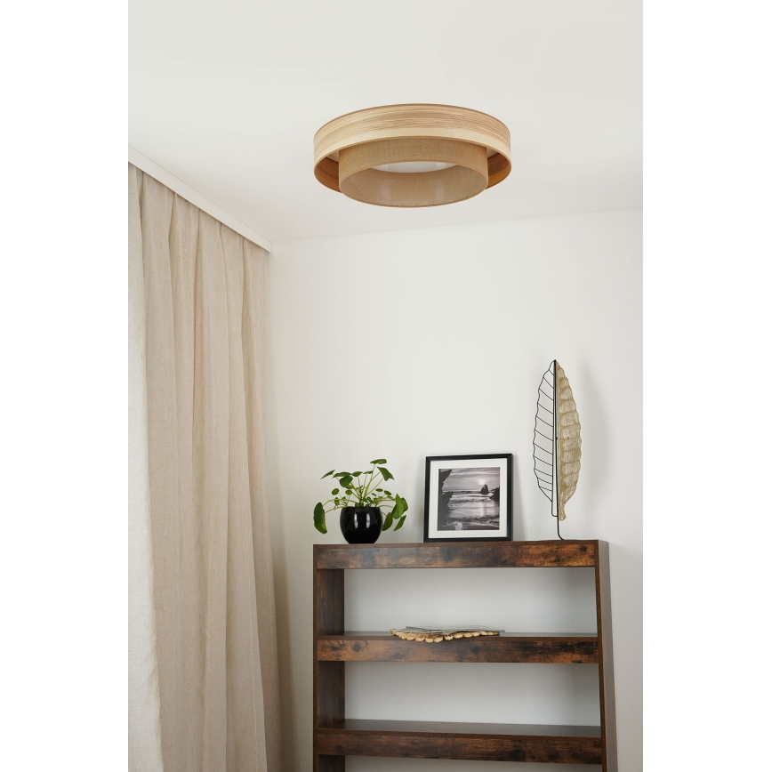 Brilagi - LED Plafonjera MONTANA BOHO LED/26W/230V pr. 60 cm braon